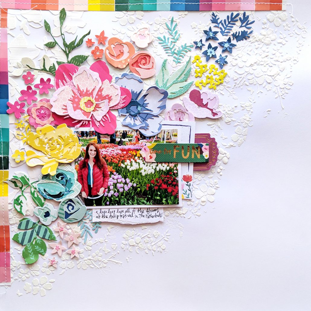 10 Floral Scrapbook Layout Ideas Scrapbooking Store