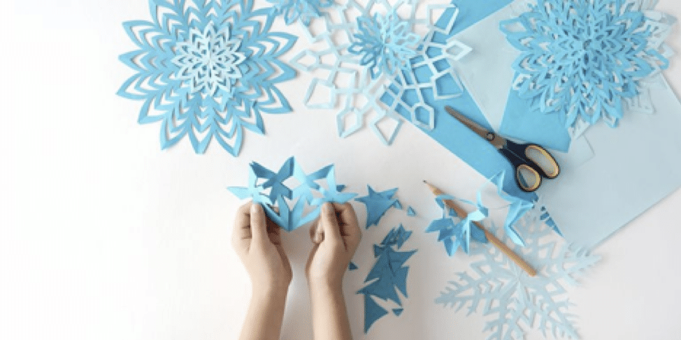 Paper Snowflakes Craft