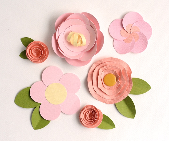 Paper Flowers Kid Crafts