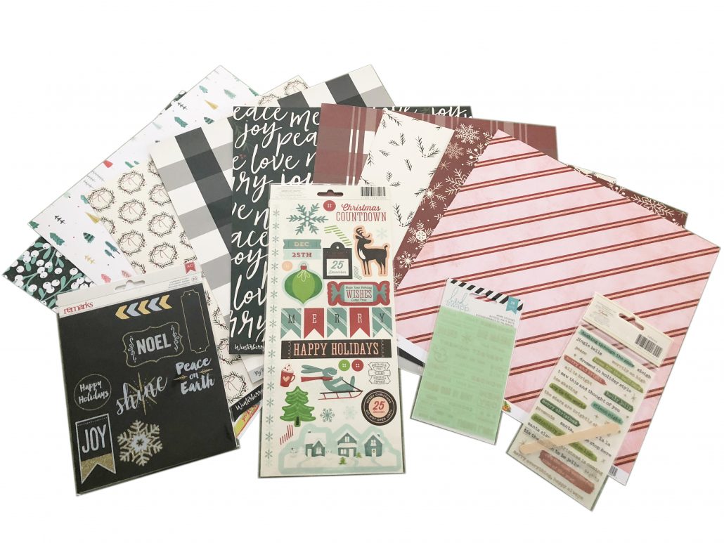 December Scrapbooking Kit