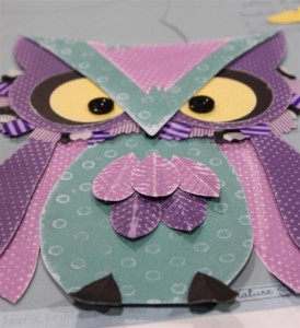 Owl from printable cutouts