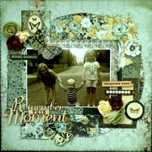 Remember the Moment Layout