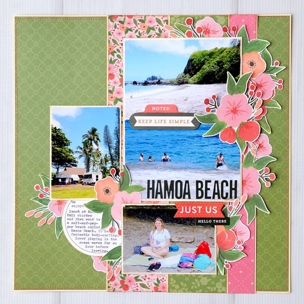 LAYOUT INSPIRATION FOR JANUARY 2018 SCRAPBOOKING SUBSCRIPTION CLUB