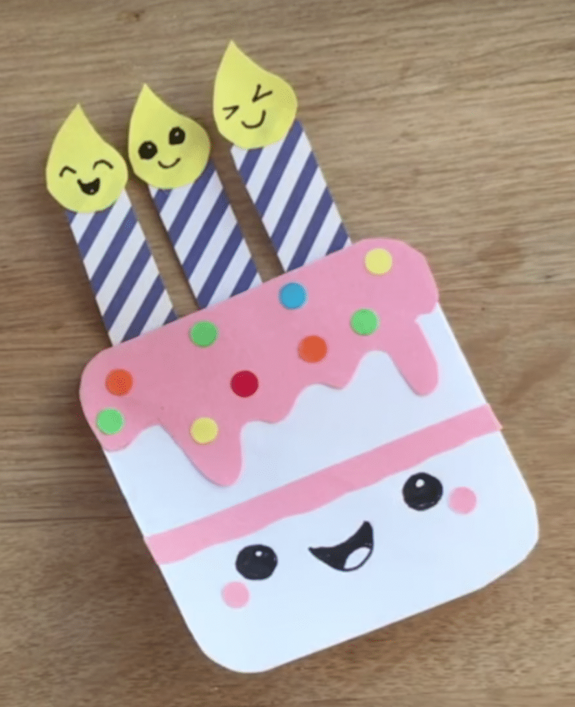 Birthday Cake Bookmark | Scrapbooking Store