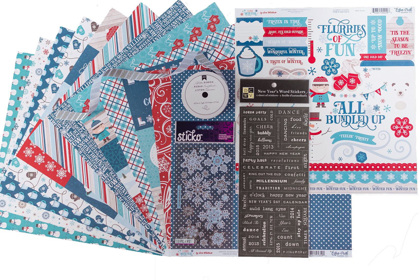 January 2019 Scrapbook Kit