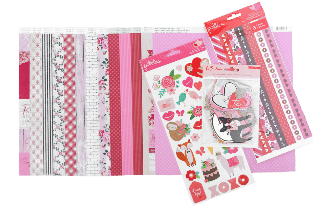 February 2019 Scrapbook Kit Reveal