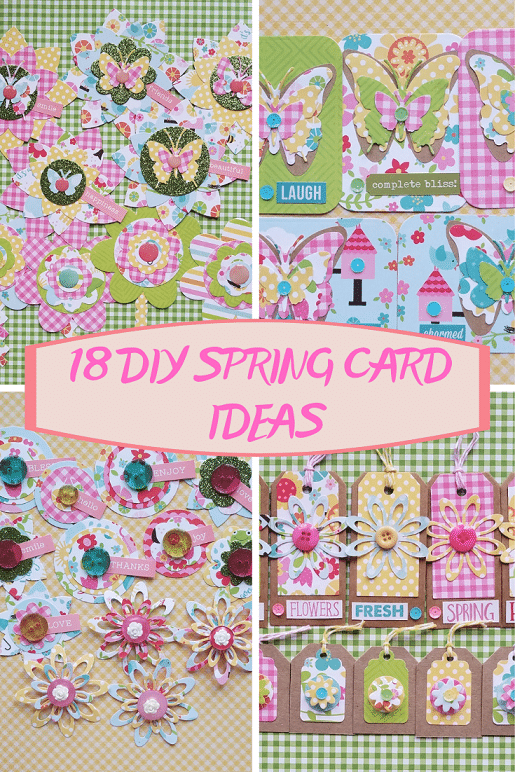 Flower Journals Cards, Embellished Journals Cards, Spring Ornaments, Tag Sets, Flower Sets, Spring Cards, Mother's Day Card, Scrapbook flower Set, Butterfly Journal Cards