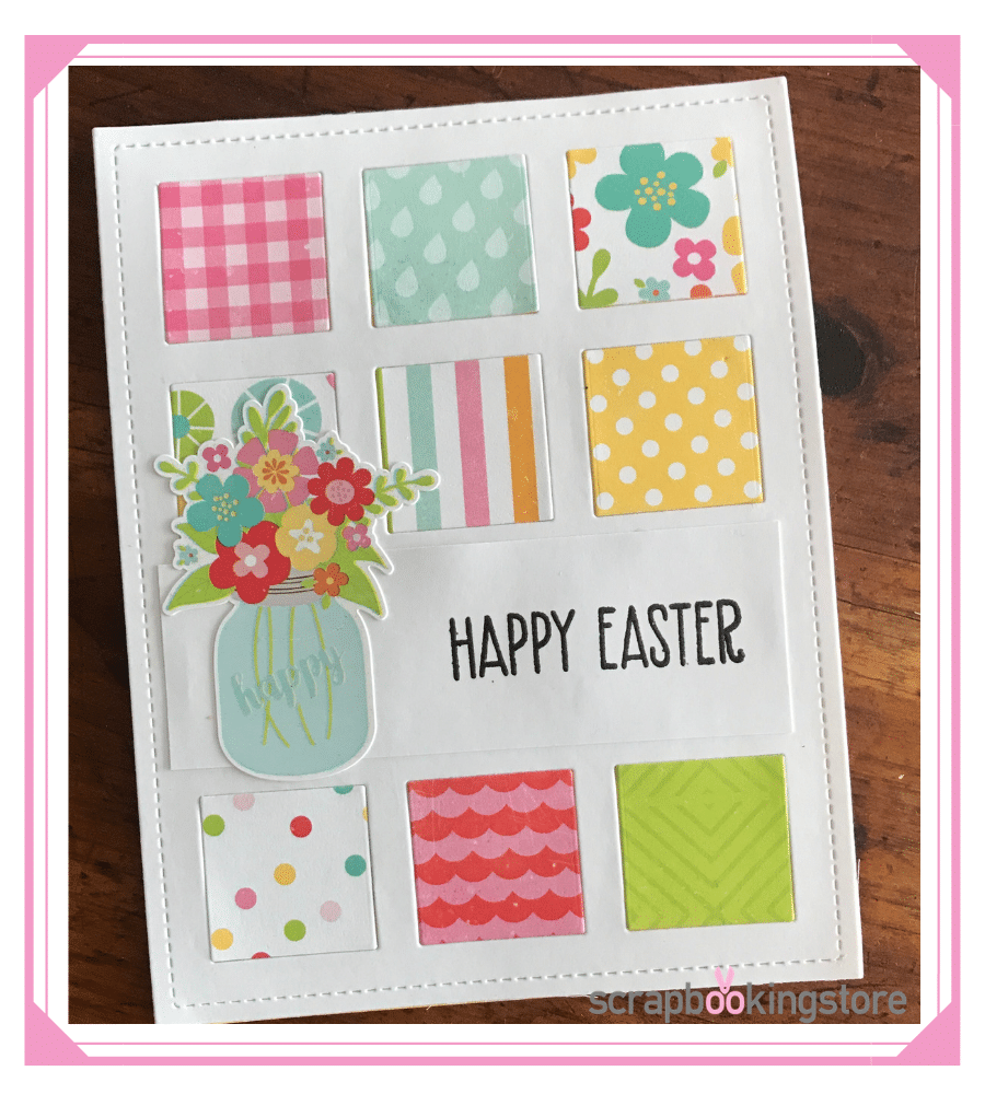 Happy Easter Paper Craft Card Spring Ideas