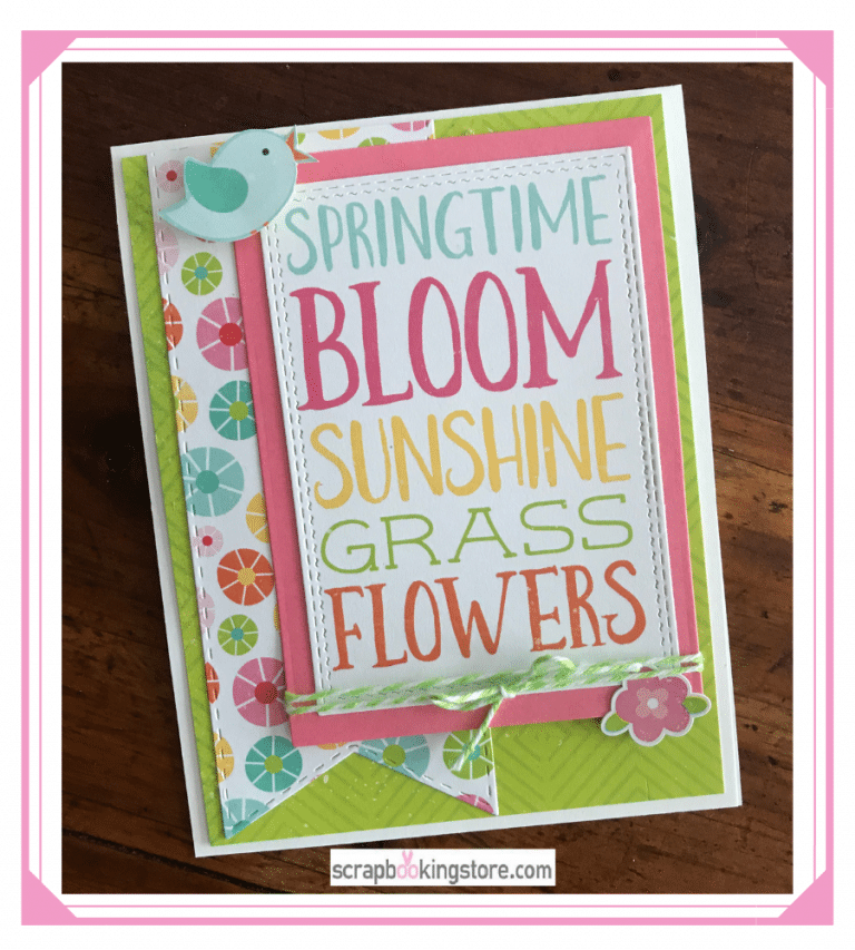 18 DIY Spring Card Ideas Scrapbooking Store