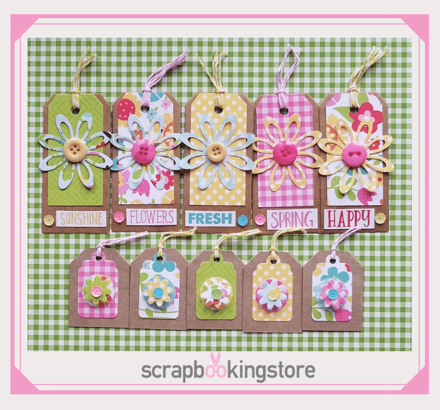 Tag sets Paper Craft Spring Ideas