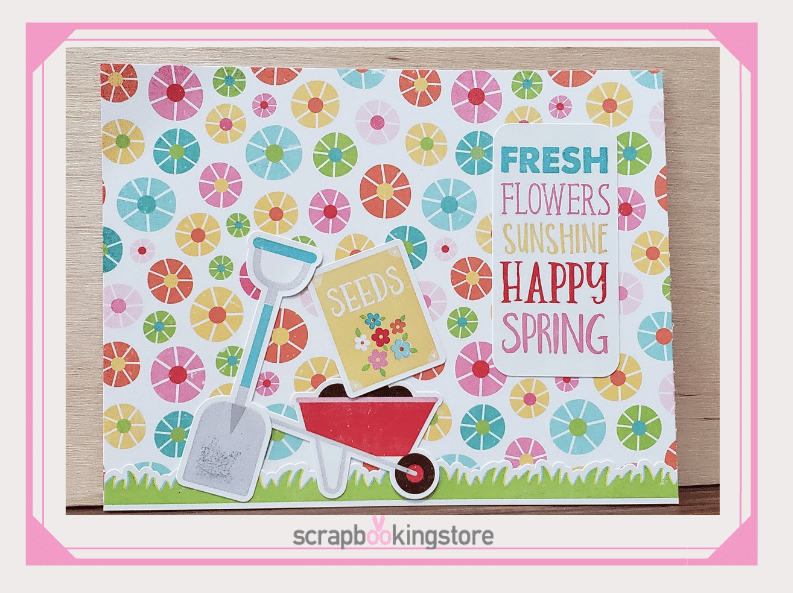 Fresh Flower Sticker Note Paper Craft Card Spring Ideas