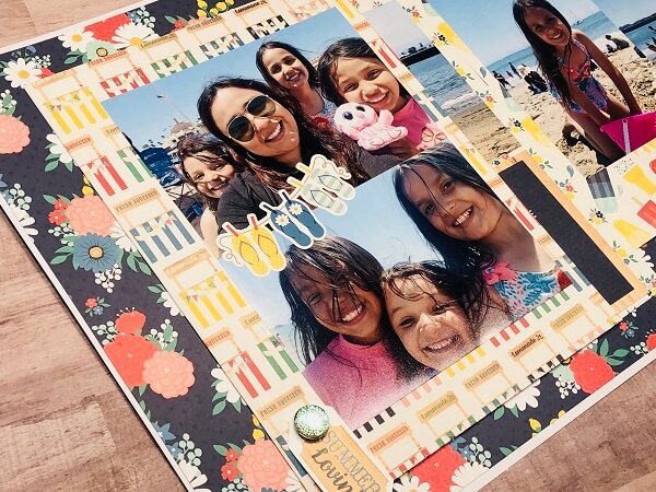 ScrapbookingStore August 2019 kit - Our Design Team members used all crafting materials from our August 2019 monthly kit called "Good Day Sunshine" by Echo Park
