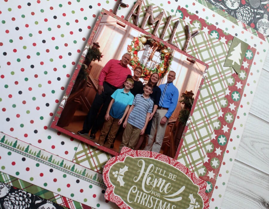 ScrapbookingStore December 2019 kit - Our Design Team members used all crafting materials from our December 2019 monthly kit called Rejoice Collection by Authentique.