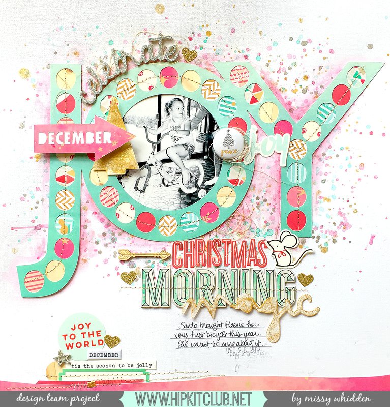 Christmas scrapbook layout ideas