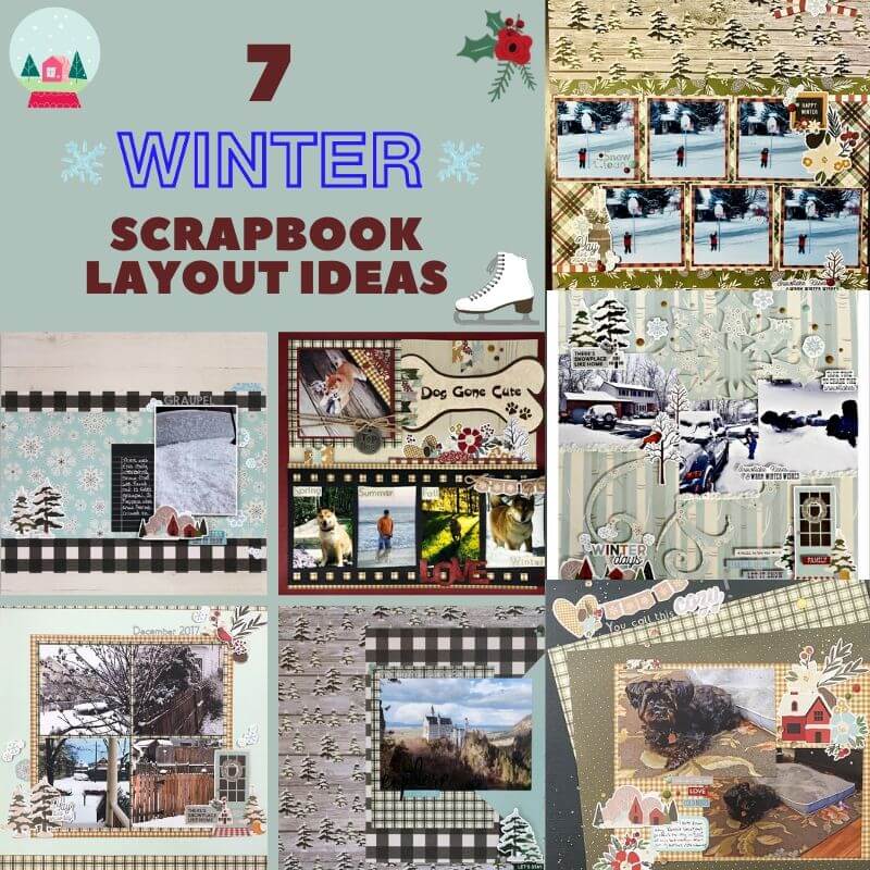 ScrapbookingStore - Our Design Team members used all crafting materials from our January 2020 monthly kit called Winter Farmhouse Collection by Simple Stories.