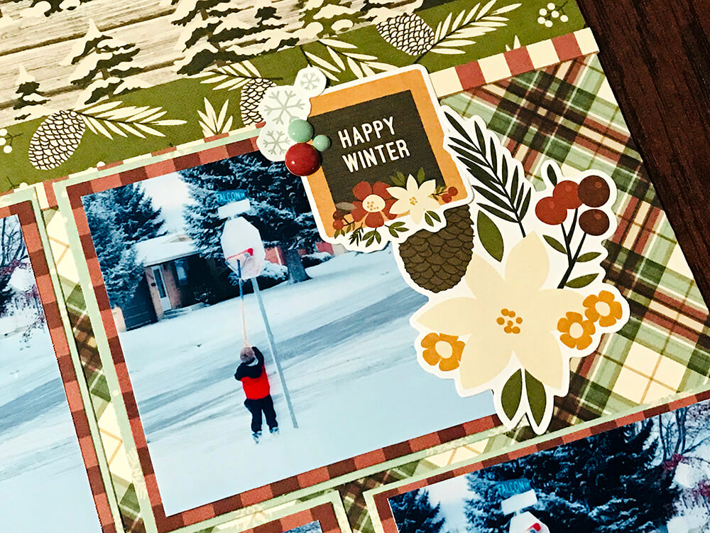 ScrapbookingStore - Our Design Team members used all crafting materials from our January 2020 monthly kit called Winter Farmhouse Collection by Simple Stories.