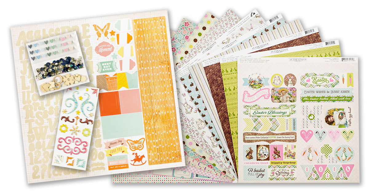 March 2020 Scrapbook Kit Reveal