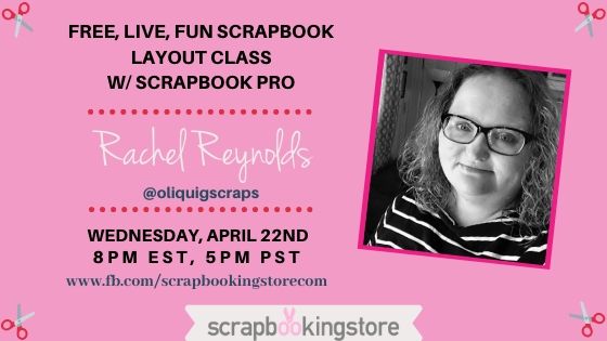 April Facebook Live with Rachel Reynolds