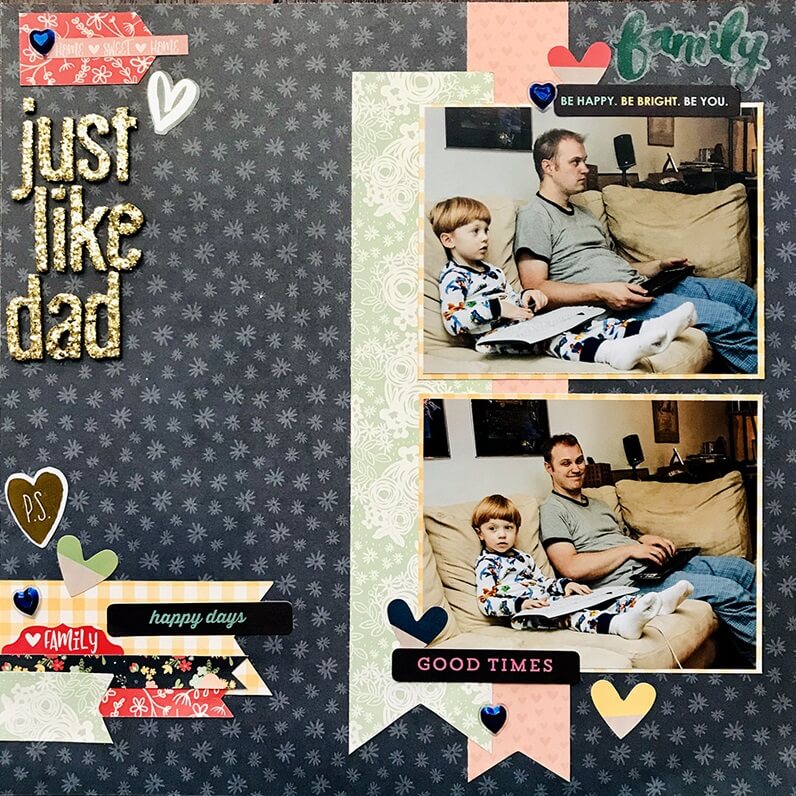 family inspired layouts
