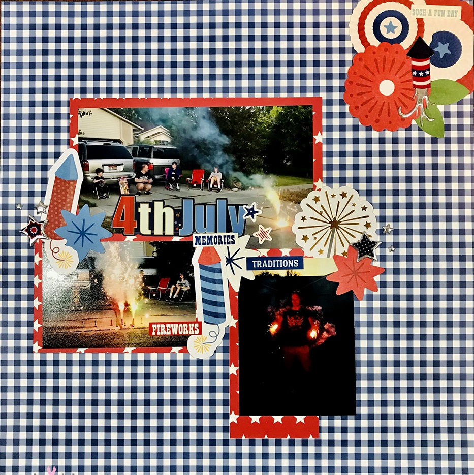 4th of July Layout Ideas