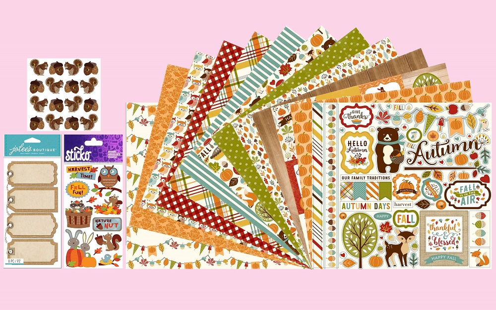 October 2021 Scrapbook Kit Reveal