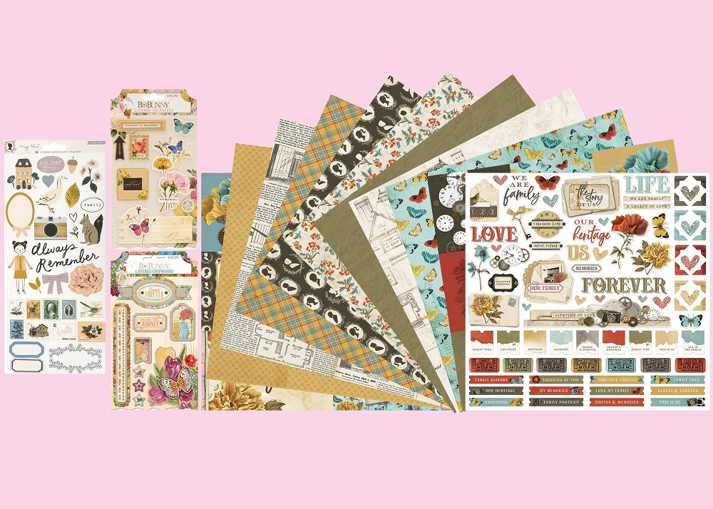 November 2021 Scrapbook Kit Reveal