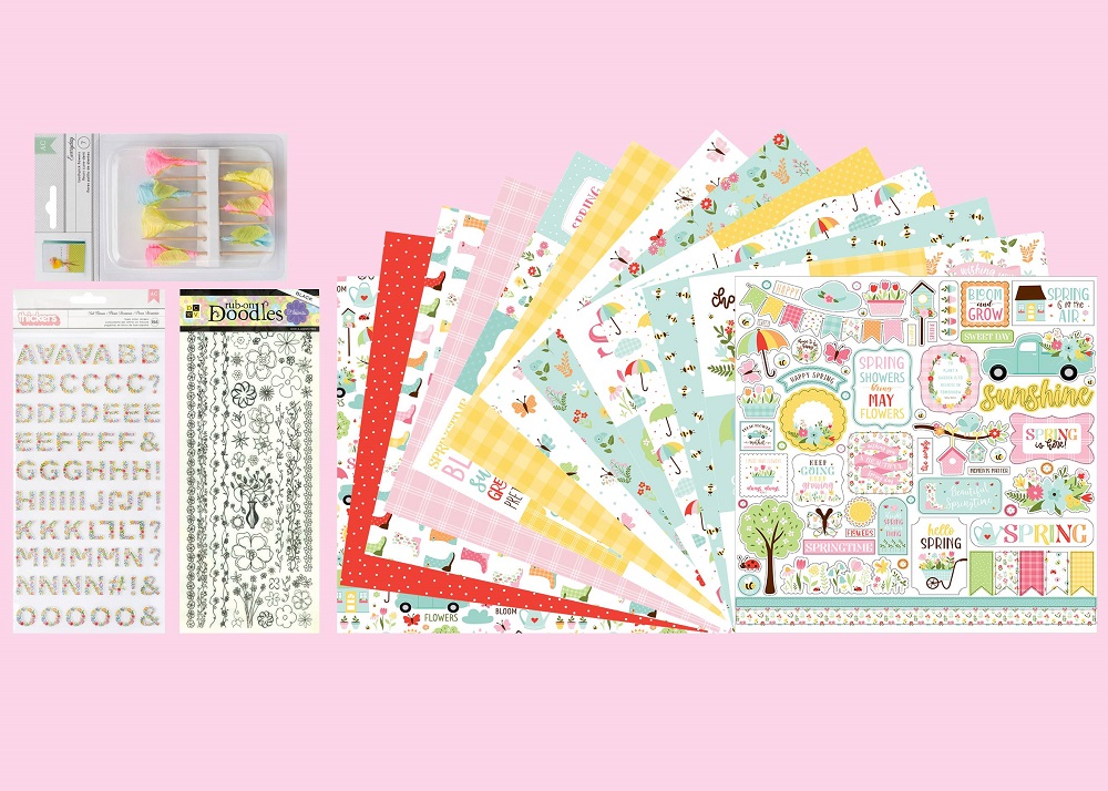 April 2022 Scrapbook Kit Reveal