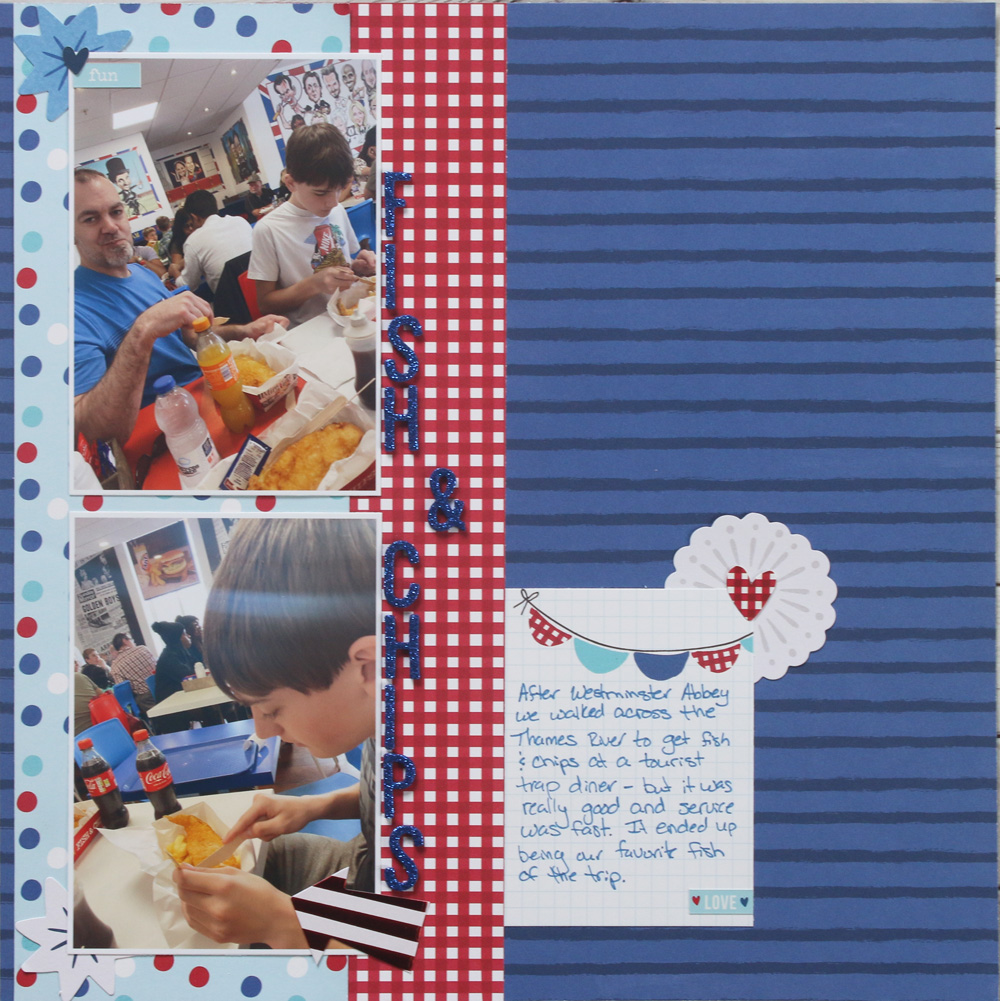 holiday scrapbook layouts and cards