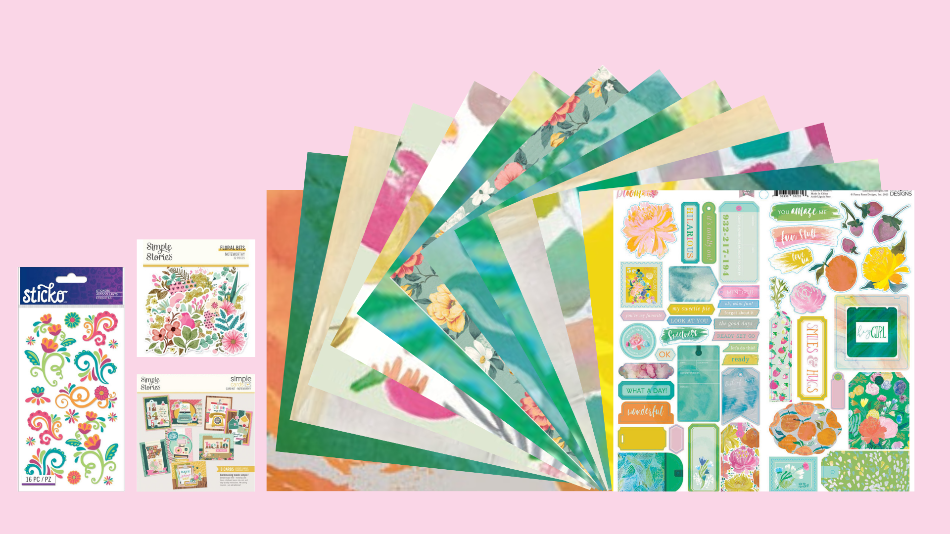 April 2025 Scrapbook Kit Reveal